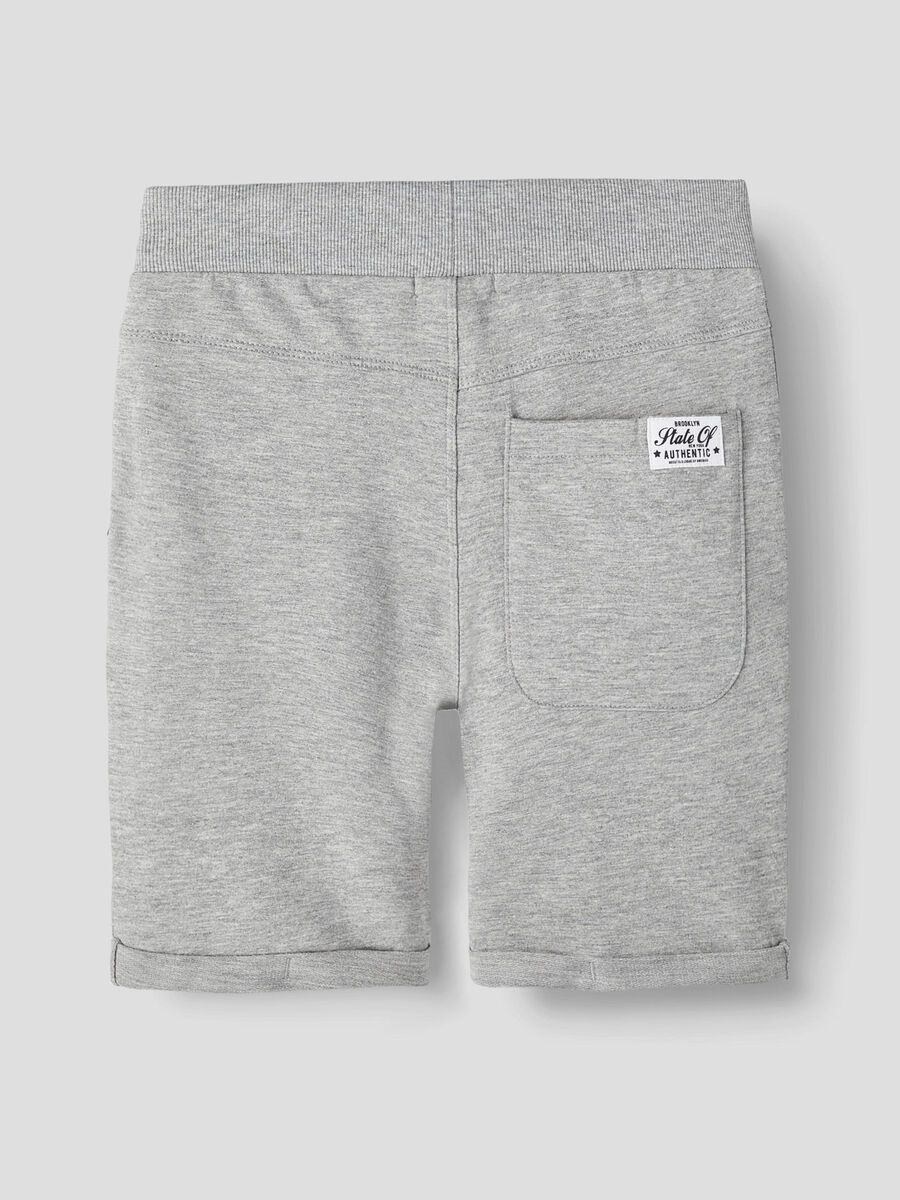 name it 2 PACK SHORTS, Grey Melange, highres - 13201787_GreyMelange_933140_002.jpg