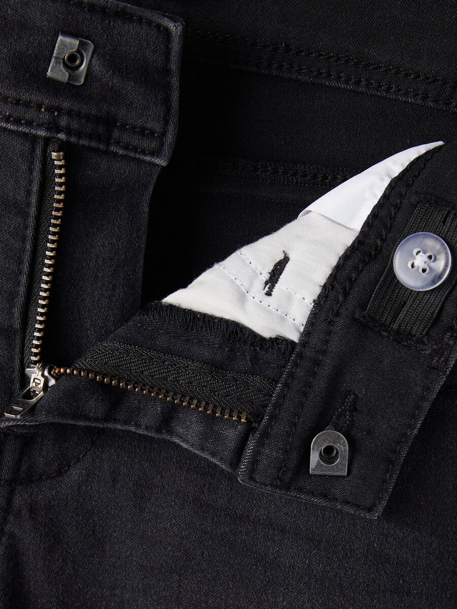 name it SLIM FIT SWEAT JEANS, Black Denim, highres - 13190372_BlackDenim_005.jpg