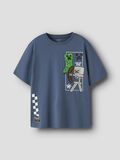 Product image thumbnail - MINECRAFT T-SHIRT, Vintage Indigo | 1