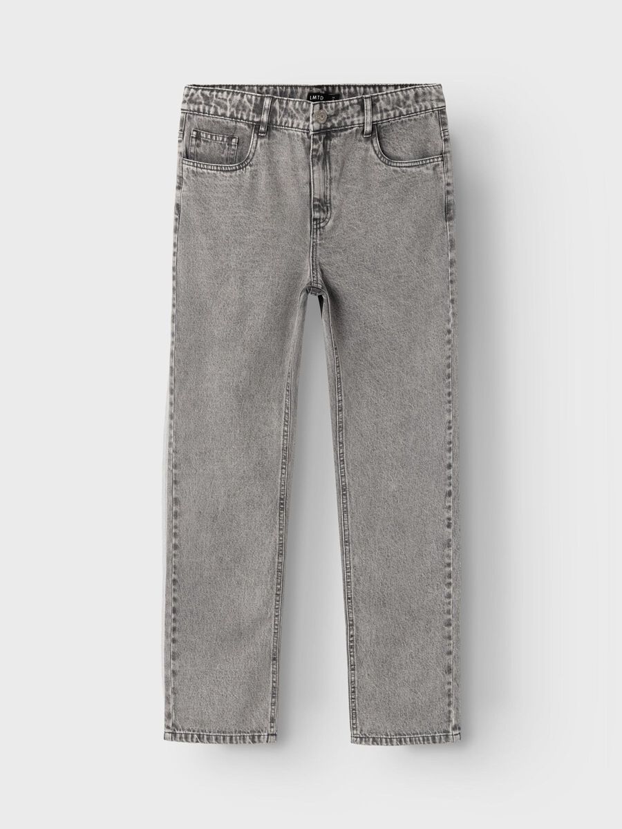 name it HIGH WAISTED MOM FIT JEANS, Light Grey Denim, highres - 13232166_LightGreyDenim_003.jpg
