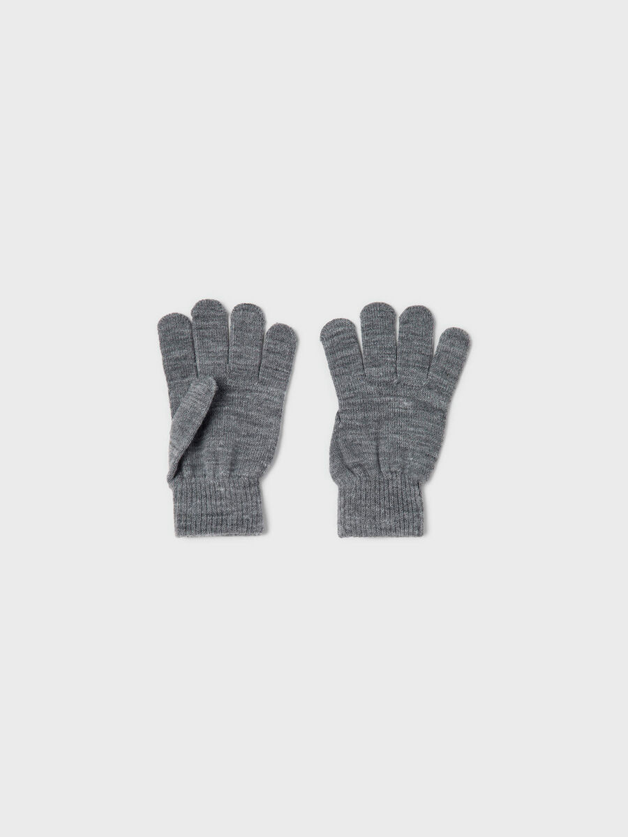 Name it KNIT GLOVES, Grey Melange, highres - 13192731_GreyMelange_003.jpg