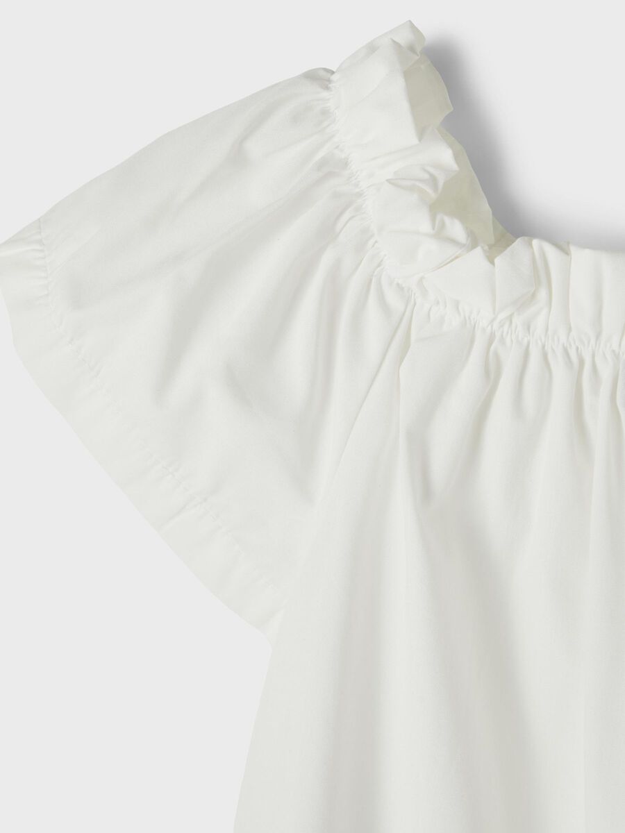 Carousel image - OFF-SHOULDER SHIRT, Bright White | 4