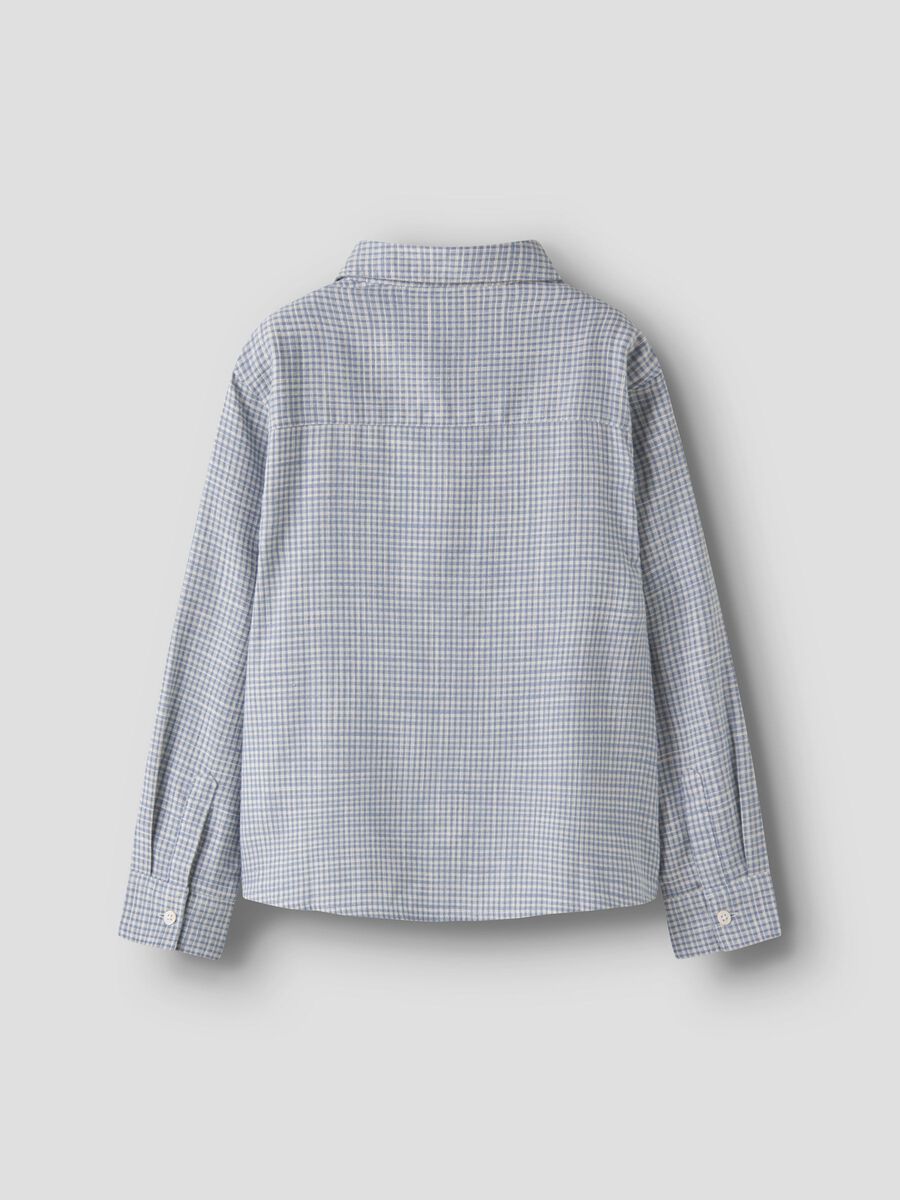 Carousel image - REGULAR FIT OVERSHIRT, Ashley Blue | 4