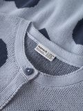 Product image thumbnail - STRICK PULLOVER, Subdued Blue | 3