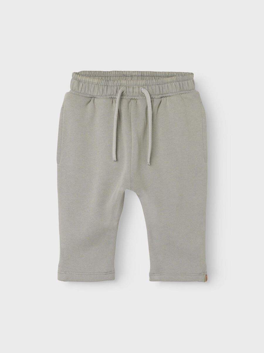 name it REGULAR FIT SWEATPANTS, Limestone, highres - 13235863_Limestone_003.jpg