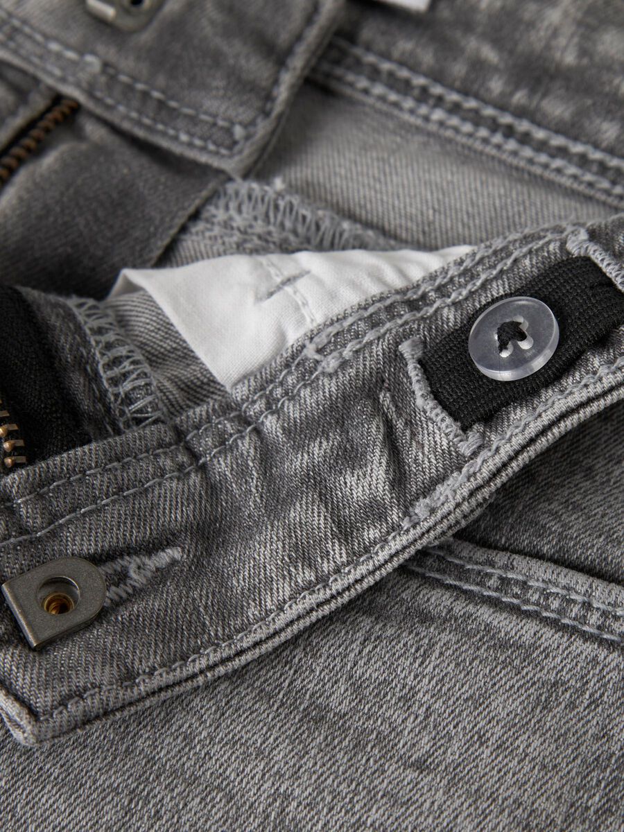 name it SMAL PASSFORM JEANSSHORTS, Light Grey Denim, highres - 13240272_LightGreyDenim_005.jpg