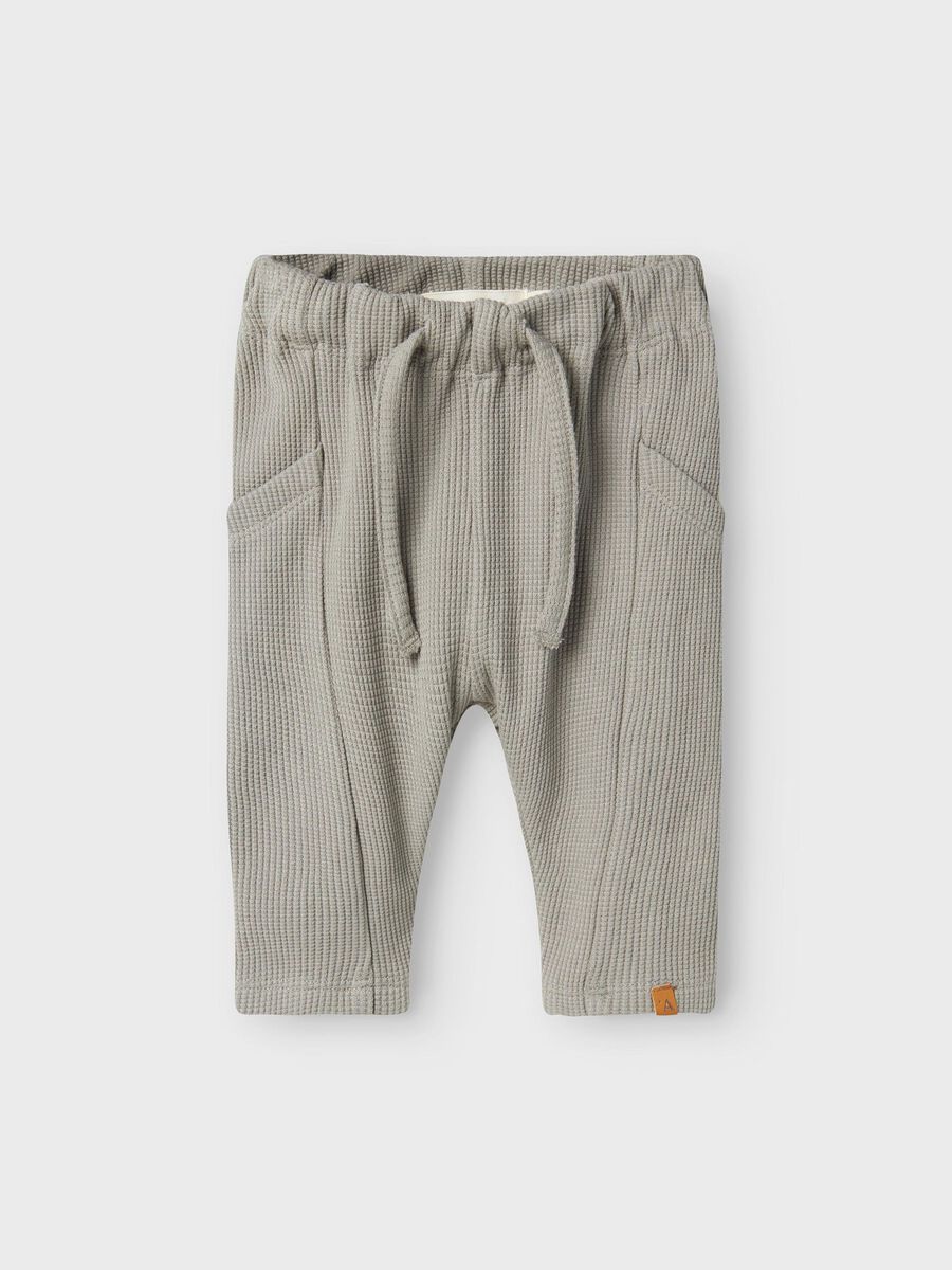 name it ORGANIC COTTON TROUSERS, Forest Fog, highres - 13240840_ForestFog_003.jpg