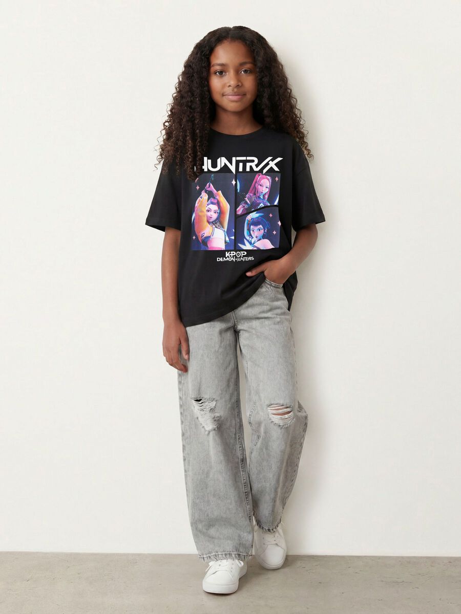 Product carousel image - KPOP DEMON HUNTERS T-SHIRT, Black | 2