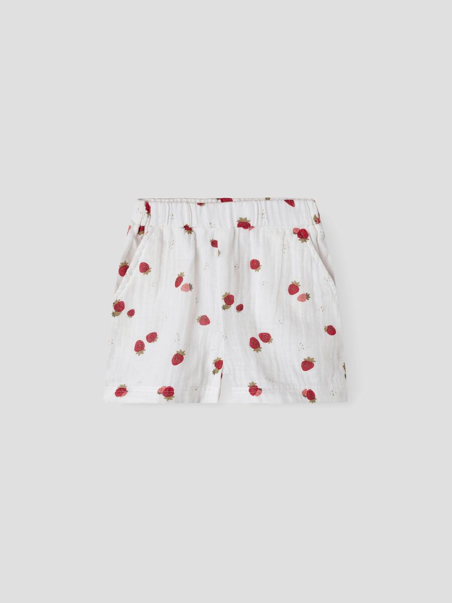 name it REGULAR FIT SHORTS, White Alyssum, highres - 13247453_WhiteAlyssum_003.jpg