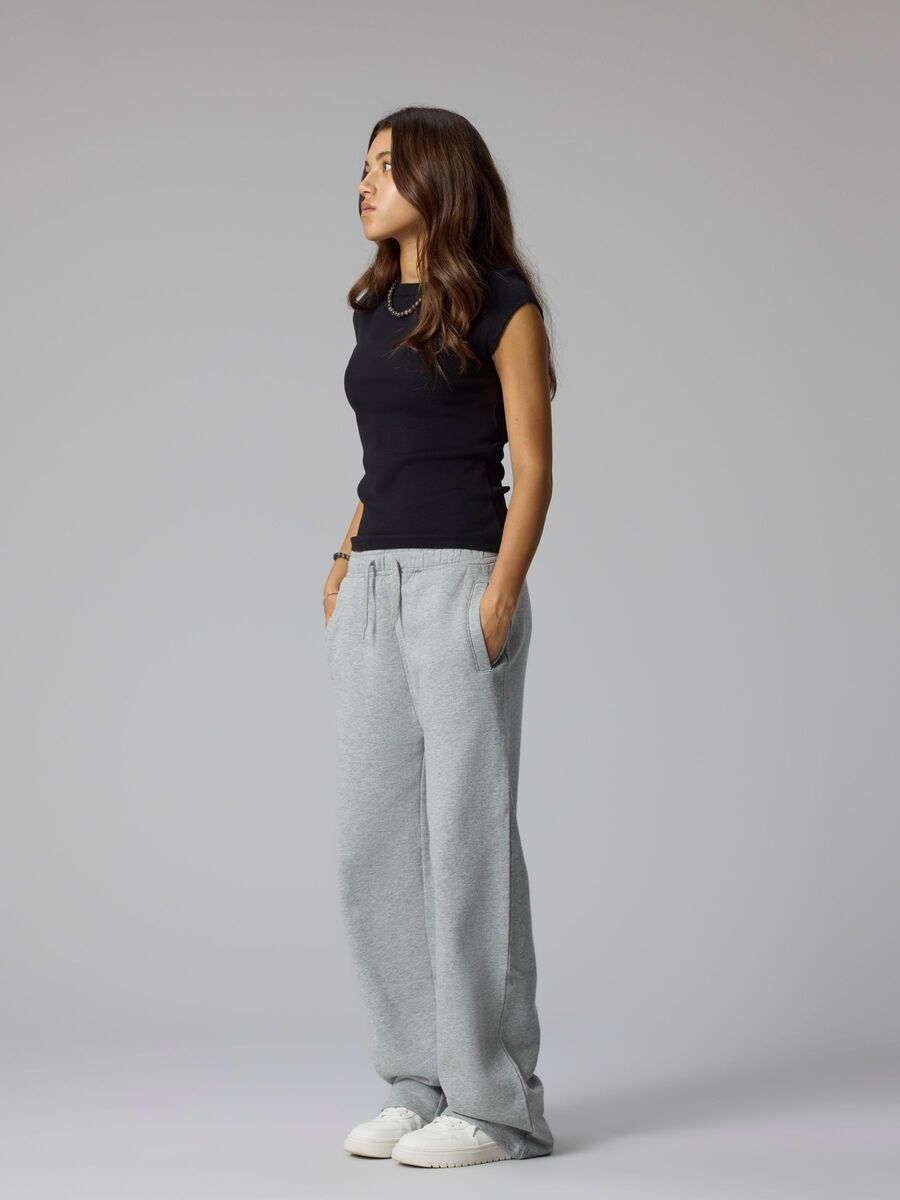 Product carousel image - NORMAL PASFORM SWEATBUKSER, Grey Melange | 2