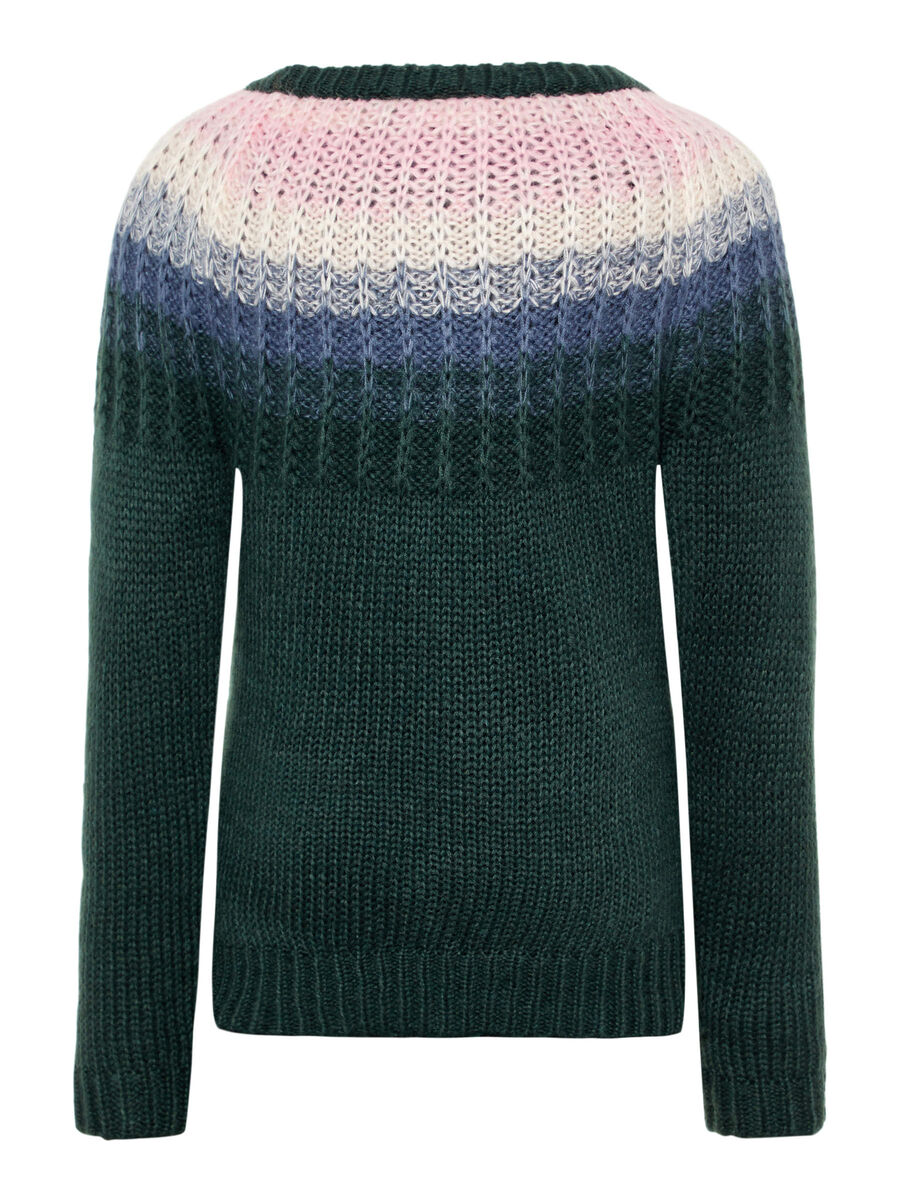Carousel image - MEHRFARBIGER PULLOVER, Green Gables | 1