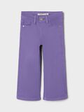 Product image thumbnail - WIDE LEG TROUSERS, Aster Purple | 1