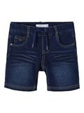 Name it SWEAT SHORTS EN JEAN, Dark Blue Denim, highres - 13185527_DarkBlueDenim_001.jpg