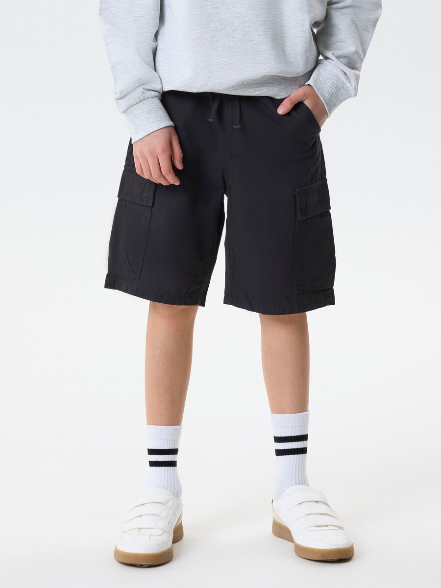 Product carousel image 1 CARGO SHORTS, Black