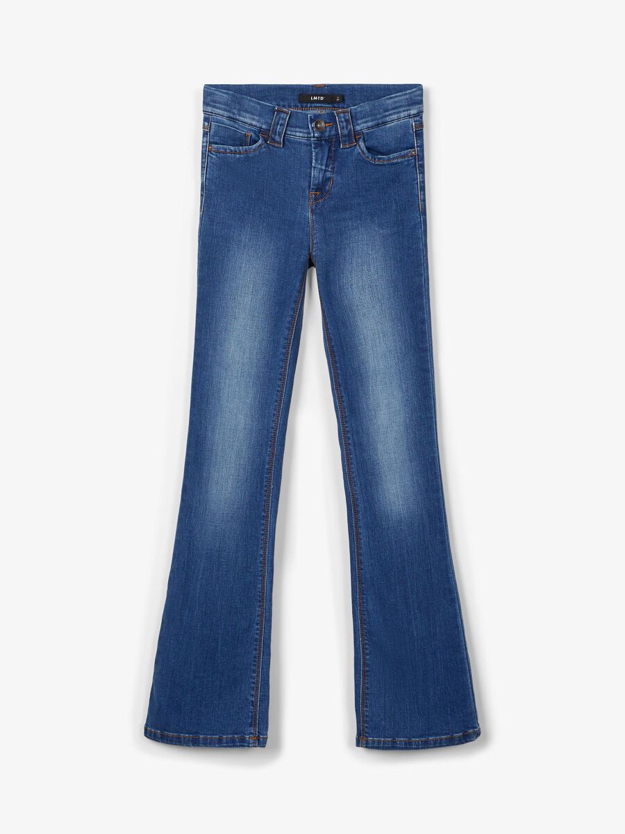 Name it STRÆKBARE BOOTCUT JEANS, Medium Blue Denim, highres - 13181792_MediumBlueDenim_003.jpg