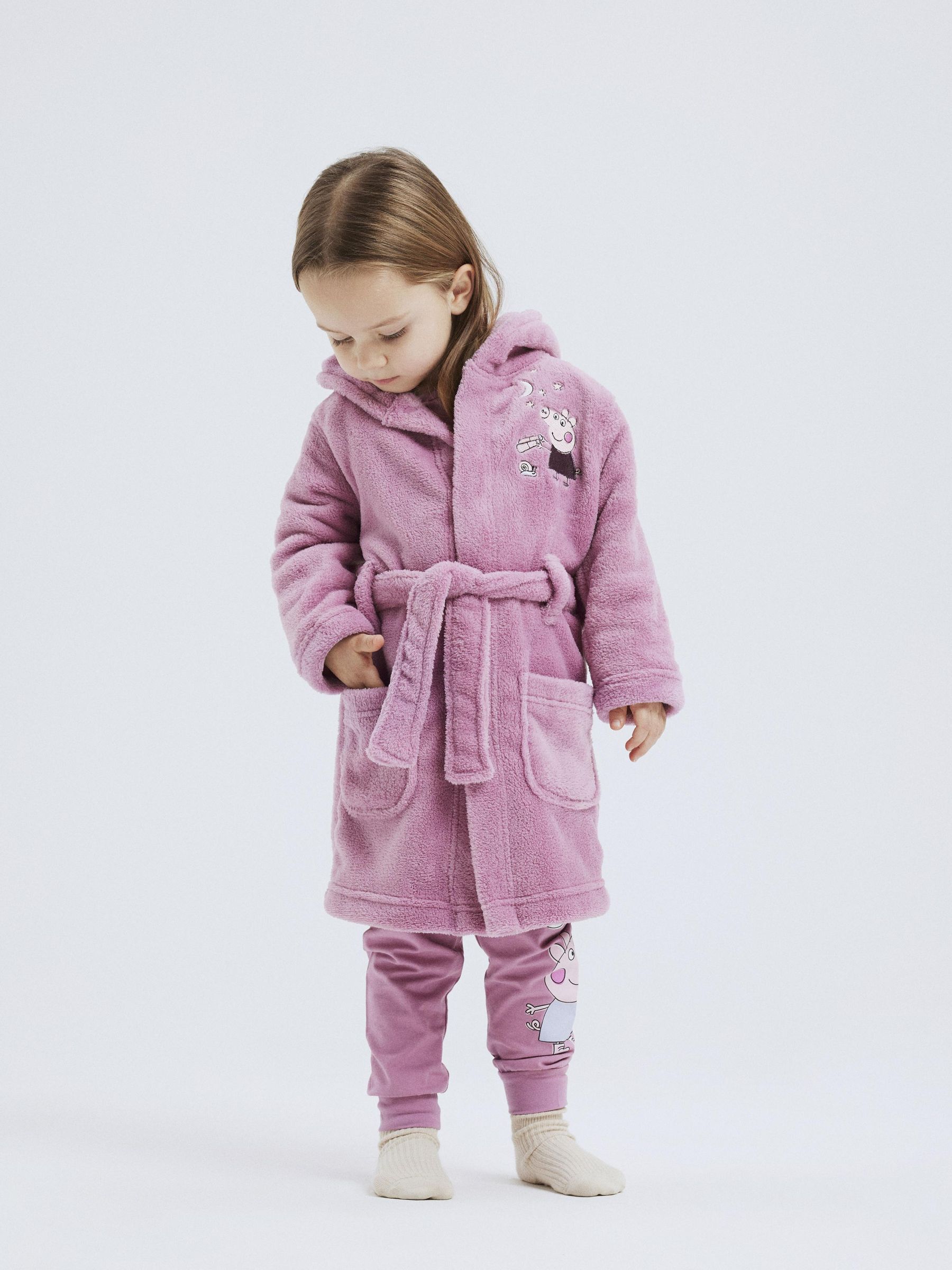 PEPPA PIG BATHROBE Toddler Girls Pink NAME IT Norway