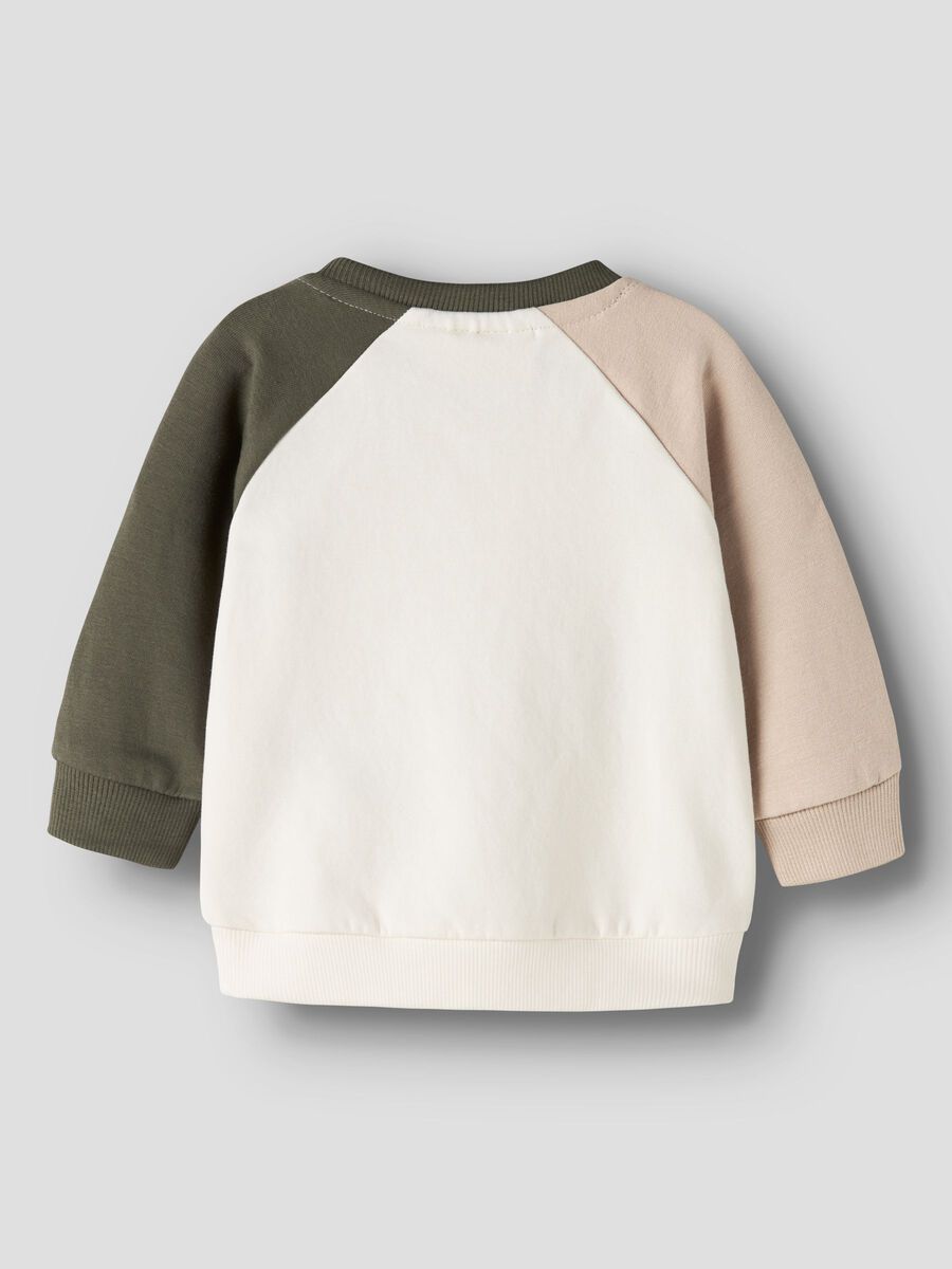 Carousel image 3 REGULAR FIT SWEATSHIRT, Antique White