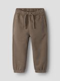 Product image thumbnail - REGULAR FIT SWEATPANTS, Shitake | 1