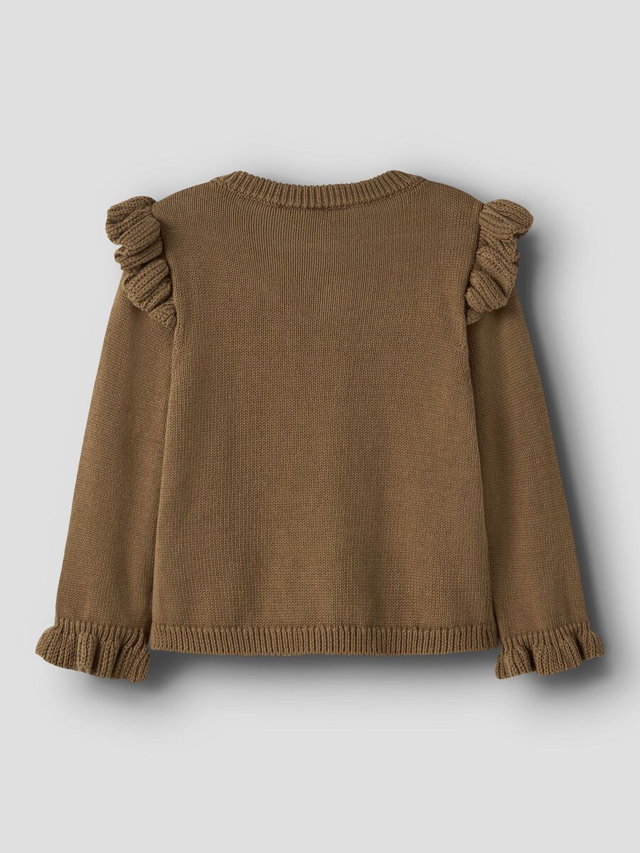 Carousel image - REGULAR FIT STRICKJACKE, Kangaroo | 2