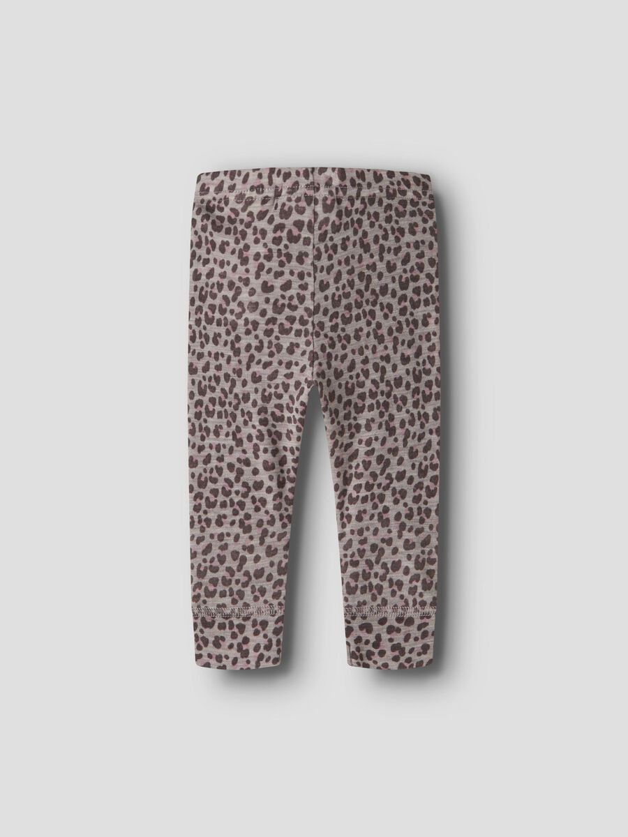 Product carousel image 2 MERINO WOOL LEGGINGS, Satellite