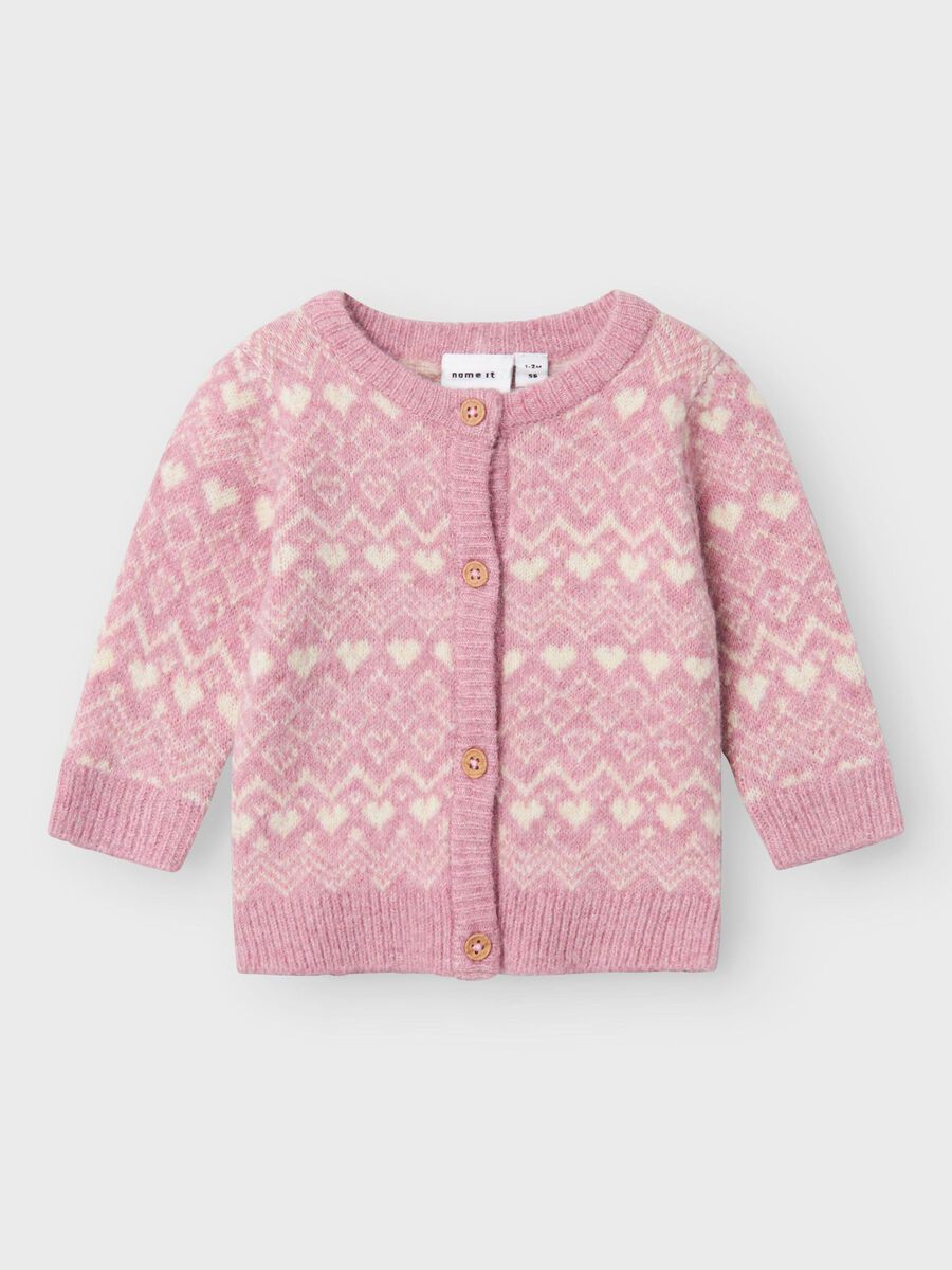 name it LONG SLEEVED KNITTED CARDIGAN, Mauve Orchid, highres - 13235332_MauveOrchid_003.jpg