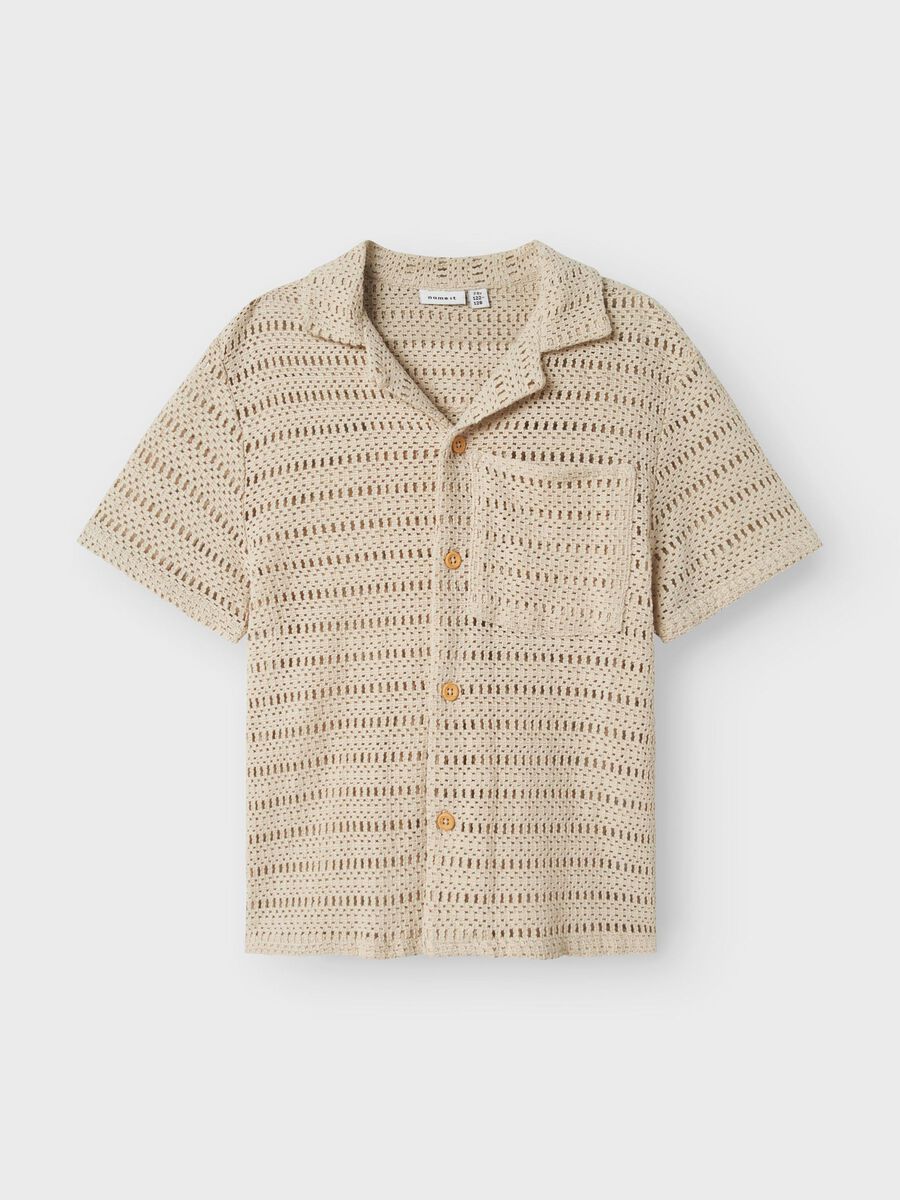 name it REGULAR FIT SHIRT, Peyote, highres - 13242666_Peyote_003.jpg