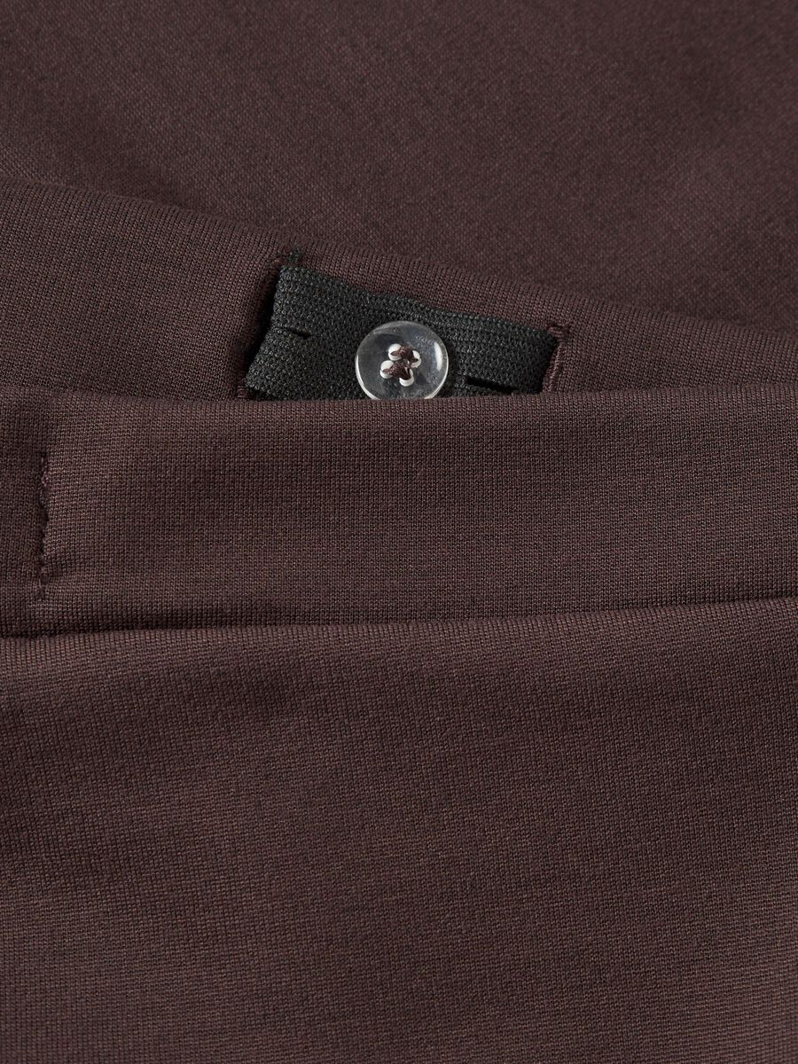 Carousel image 3 VISCOSE BOOTCUT TROUSERS, Chocolate Plum