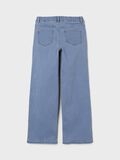 Product image thumbnail - HIGH WAIST STRAIGHT LEG JEANS, Light Blue Denim | 4