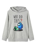 name it AMONG US HOODED SWEATSHIRT, Grey Melange, highres - 13200622_GreyMelange_001.jpg