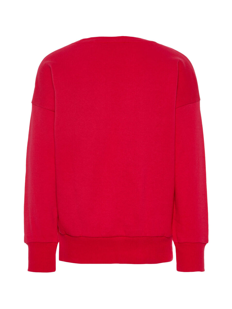 name it LOOSE FIT POM POM SWEATSHIRT, Virtual Pink, highres - 13158990_VirtualPink_002.jpg