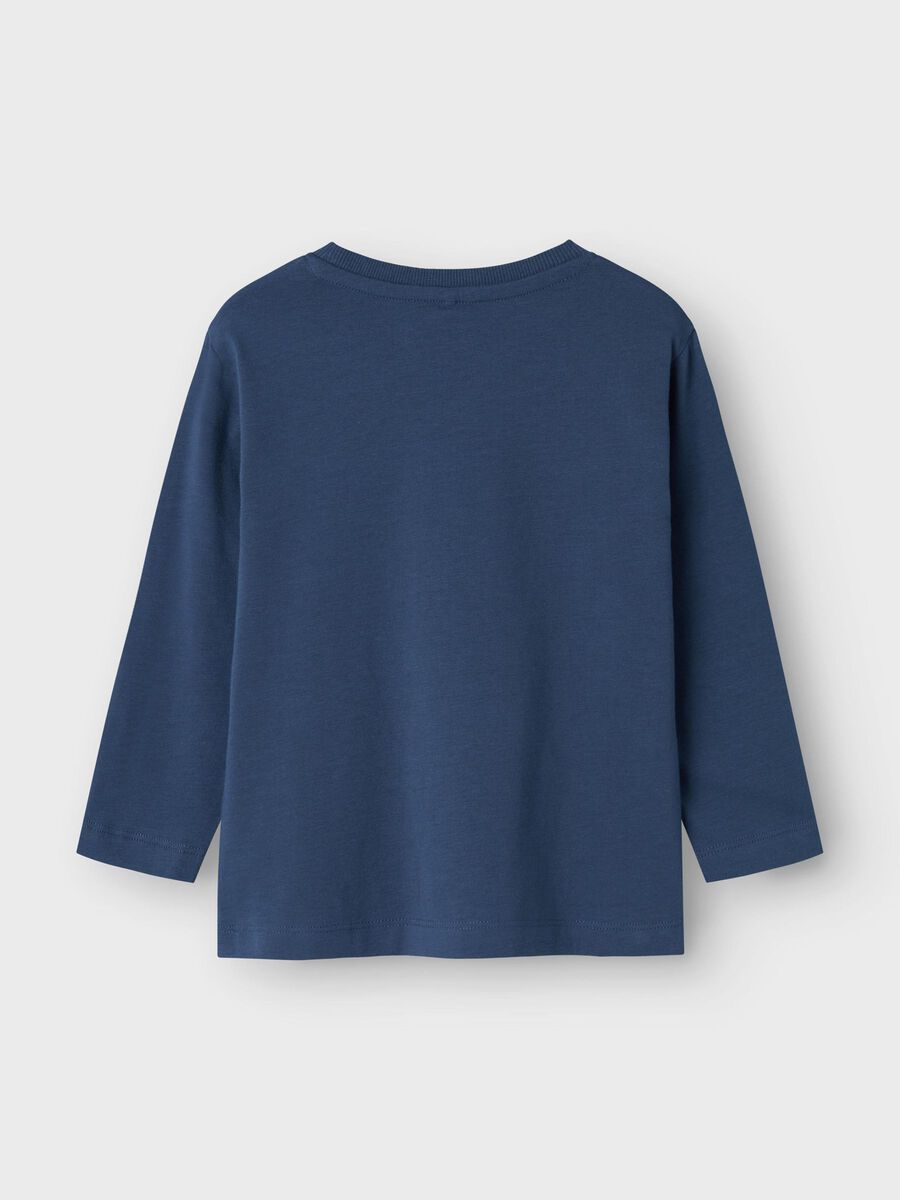 name it REGULAR FIT LONG SLEEVED TOP, Dark Denim, highres - 13235980_DarkDenim_002.jpg