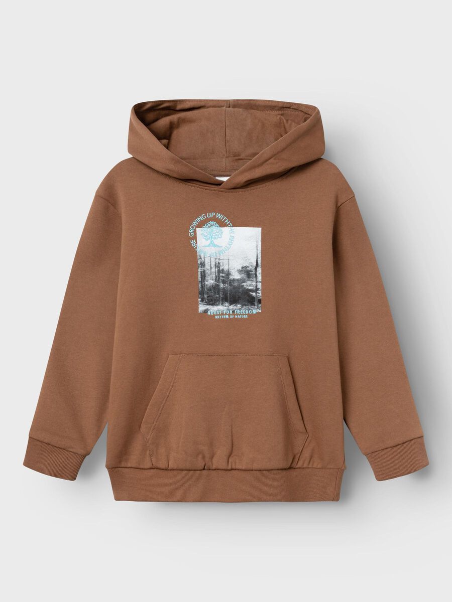 name it ORGANIC COTTON HOODIE, Pecan Pie, highres - 13234103_PecanPie_003.jpg