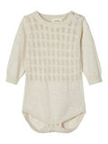 Name it PERFORATED KNITTED ROMPER, Turtledove, highres - 13182156_Turtledove_790420_001.jpg