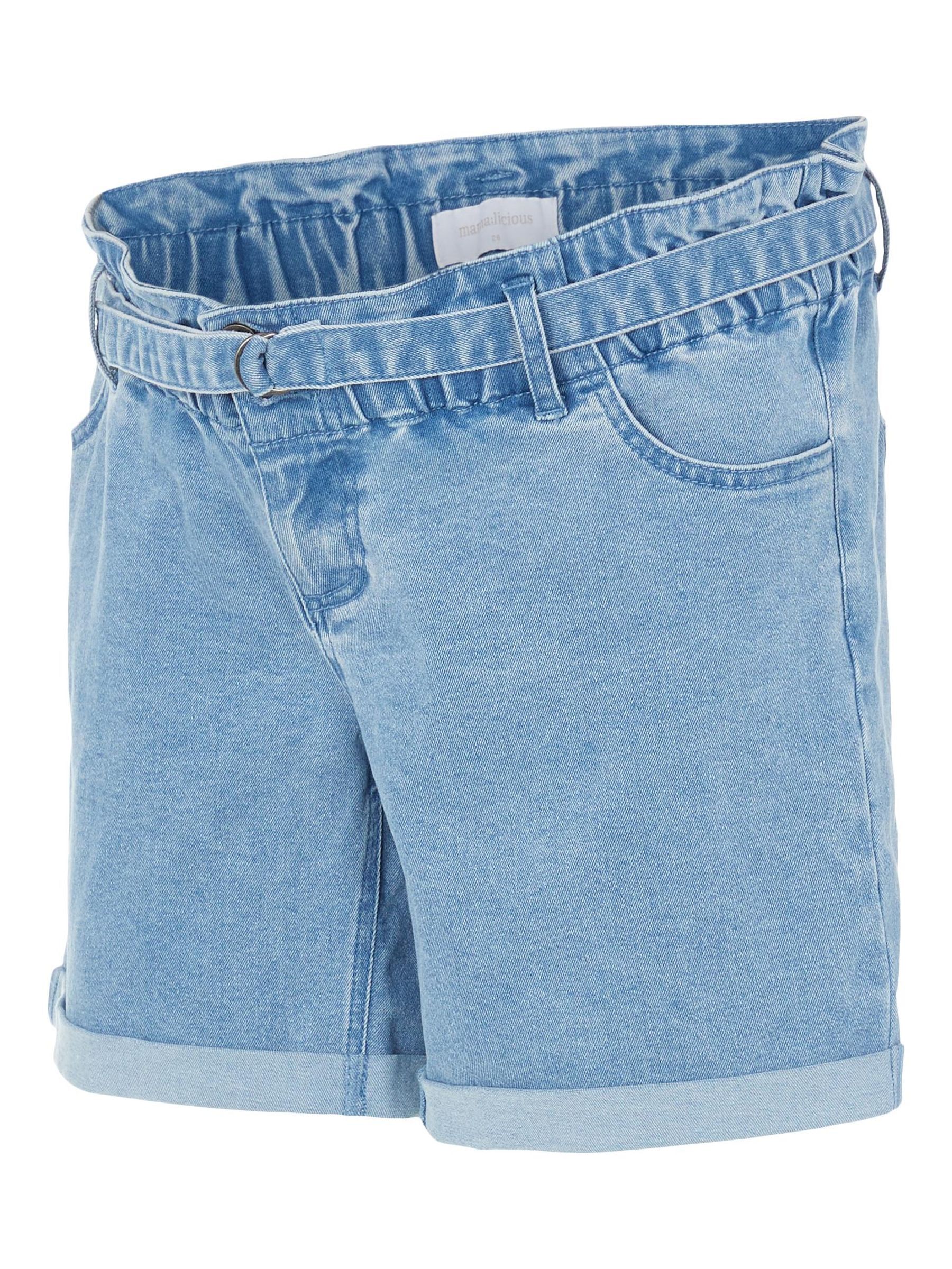 MLNEWBARKA MATERNITY SHORTS (Blue) from 