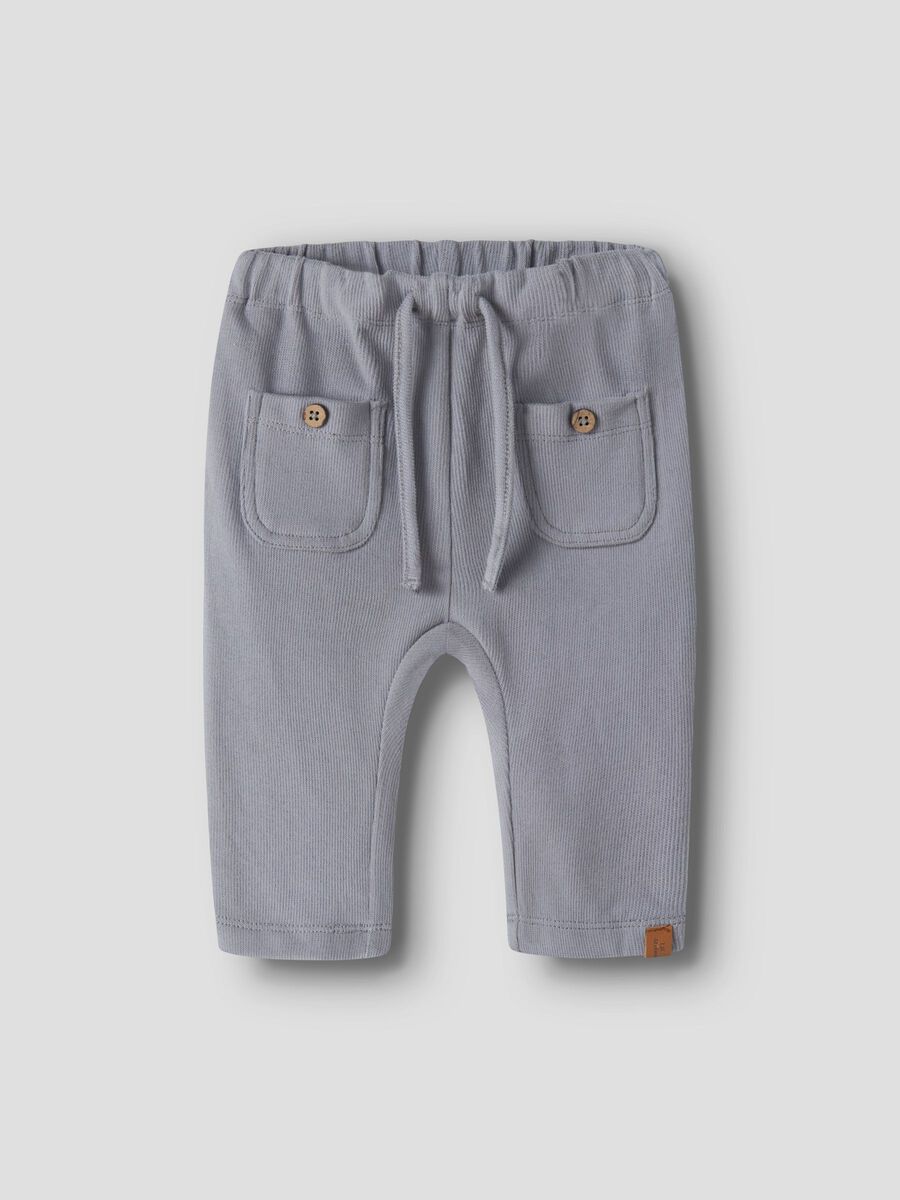 Product carousel image 1 ORGANIC COTTON TROUSERS, Sleet