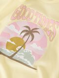 Product image thumbnail - COUPE CLASSIQUE T-SHIRT, Pastel Yellow | 5