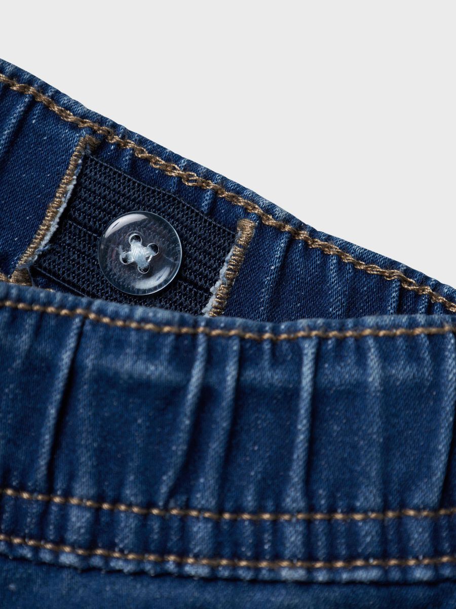 name it CORTE REGULAR SHORTS, Dark Blue Denim, highres - 13197241_DarkBlueDenim_005.jpg