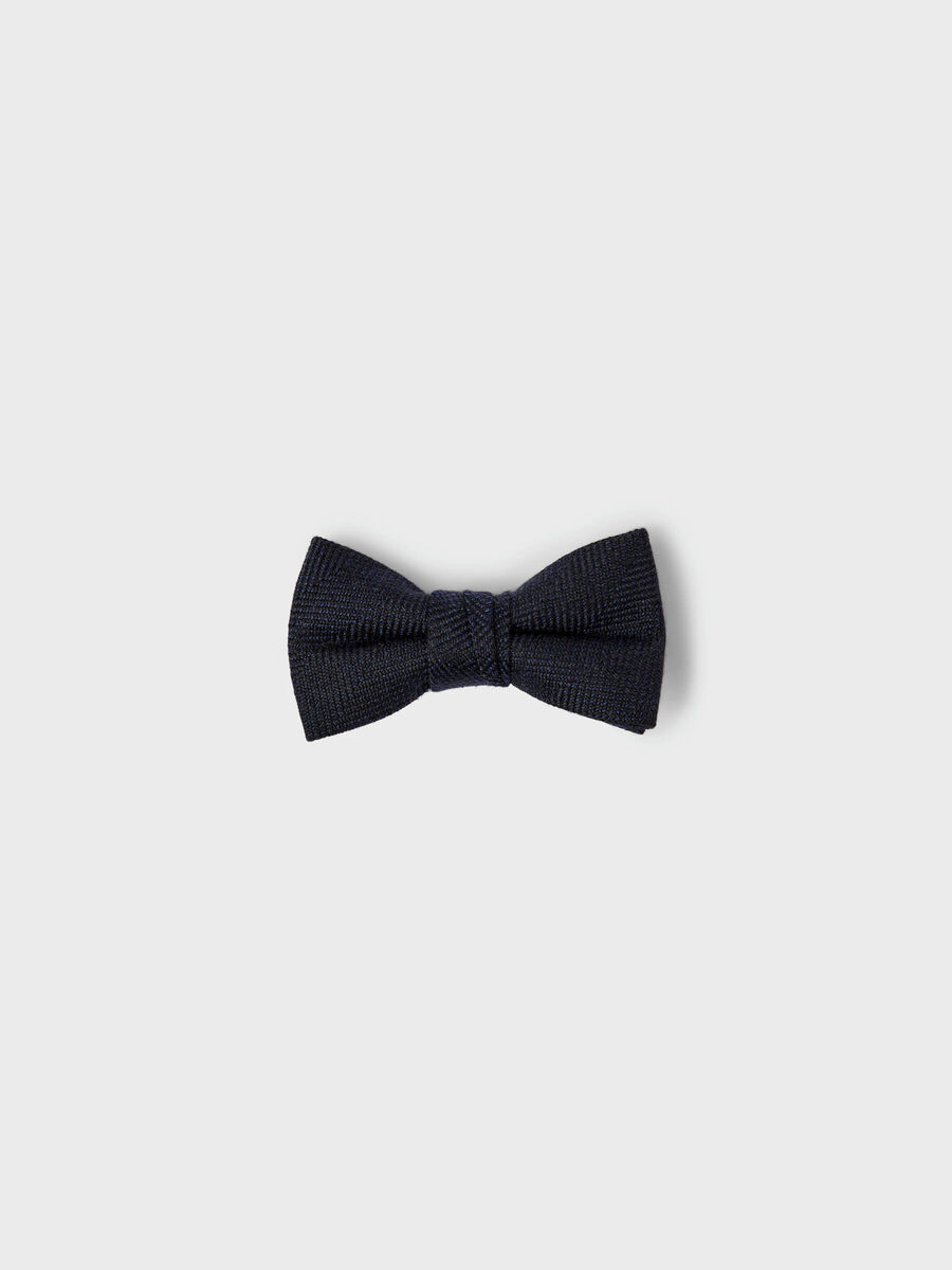 Product carousel image 2 WOVEN BOW TIE, Dark Sapphire
