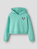 Product image thumbnail - FELPA CON CAPPUCCIO, Pool Blue | 4