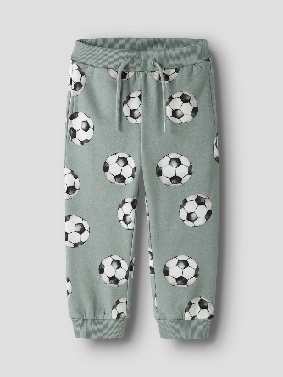 Product carousel image 1 REGULAR FIT SWEATPANTS, Green Milieu