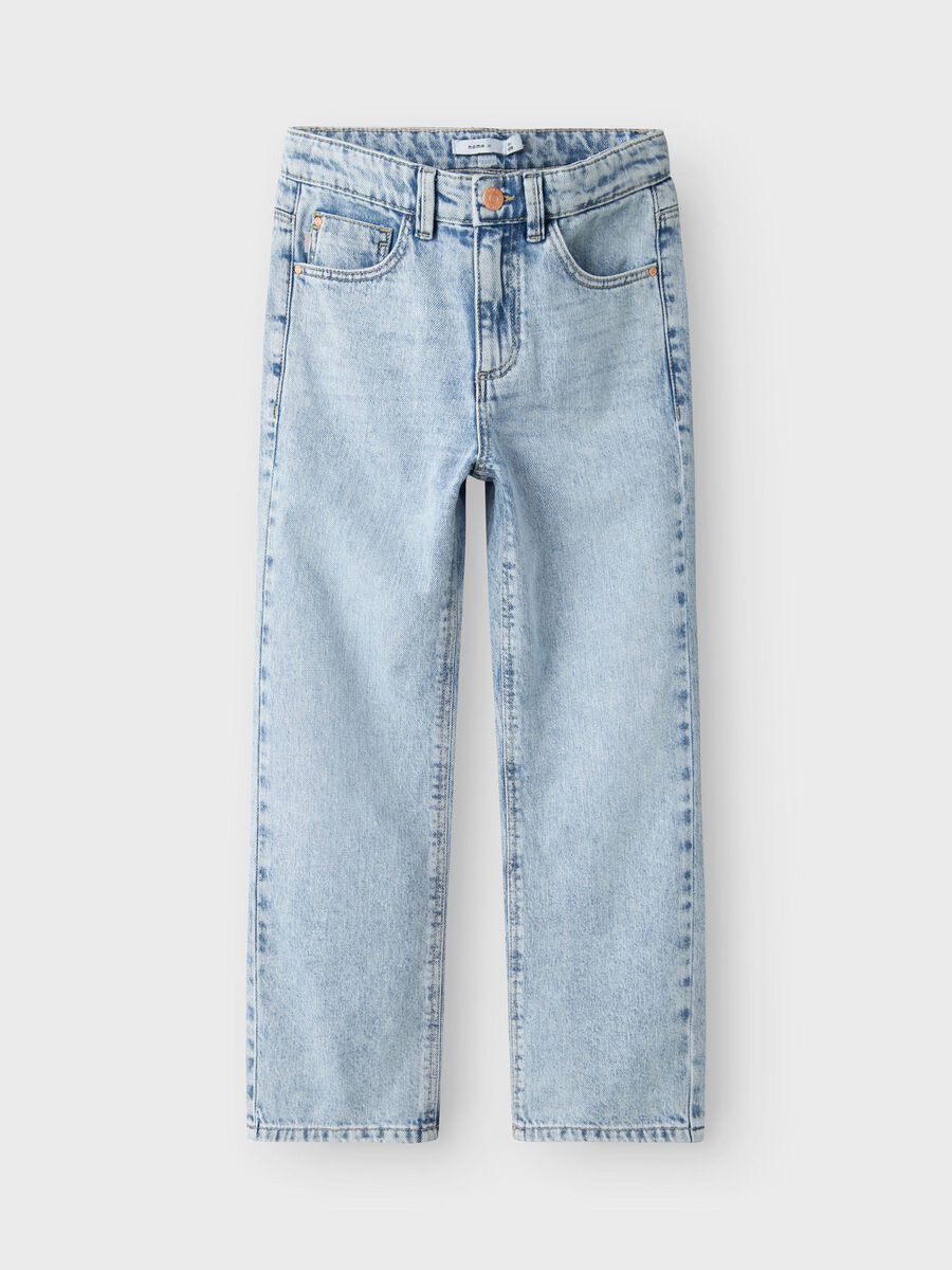 Name it STRAIGHT LEG JEANS, Light Blue Bleached Denim, highres - 13224675_LightBlueBleachedDenim_003.jpg