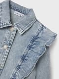 name it FRILLS DENIM JACKET, Light Blue Bleached Denim, highres - 13240117_LightBlueBleachedDenim_005.jpg