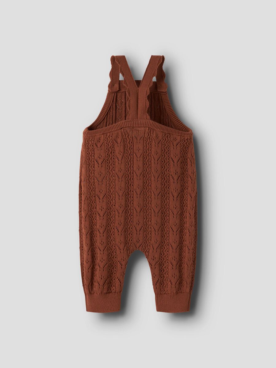 Product carousel image - KNITTED OVERALLS, Maple Syrup | 2