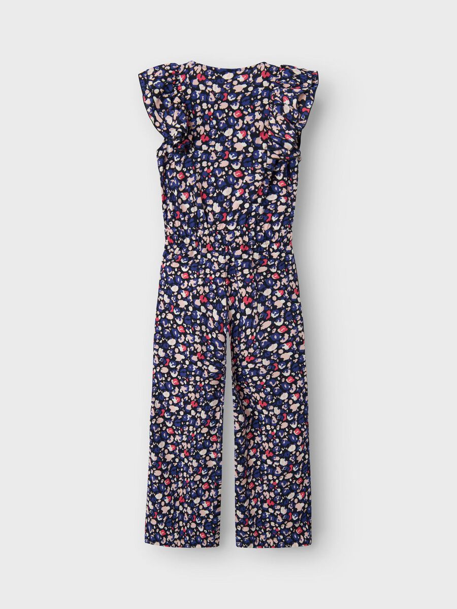 Carousel image - PRINT JUMPSUIT, Dark Sapphire | 2