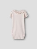 Product image thumbnail - SHORT SLEEVED ROMPER, Morganite | 2