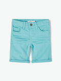 name it SLIM FIT COTTON TWILL SHORTS, Aqua, highres - 13187086_Aqua_003.jpg