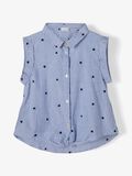 Name it STRIPED HEART EMBROIDERED SHIRT, Dusty Blue, highres - 13188840_DustyBlue_003.jpg