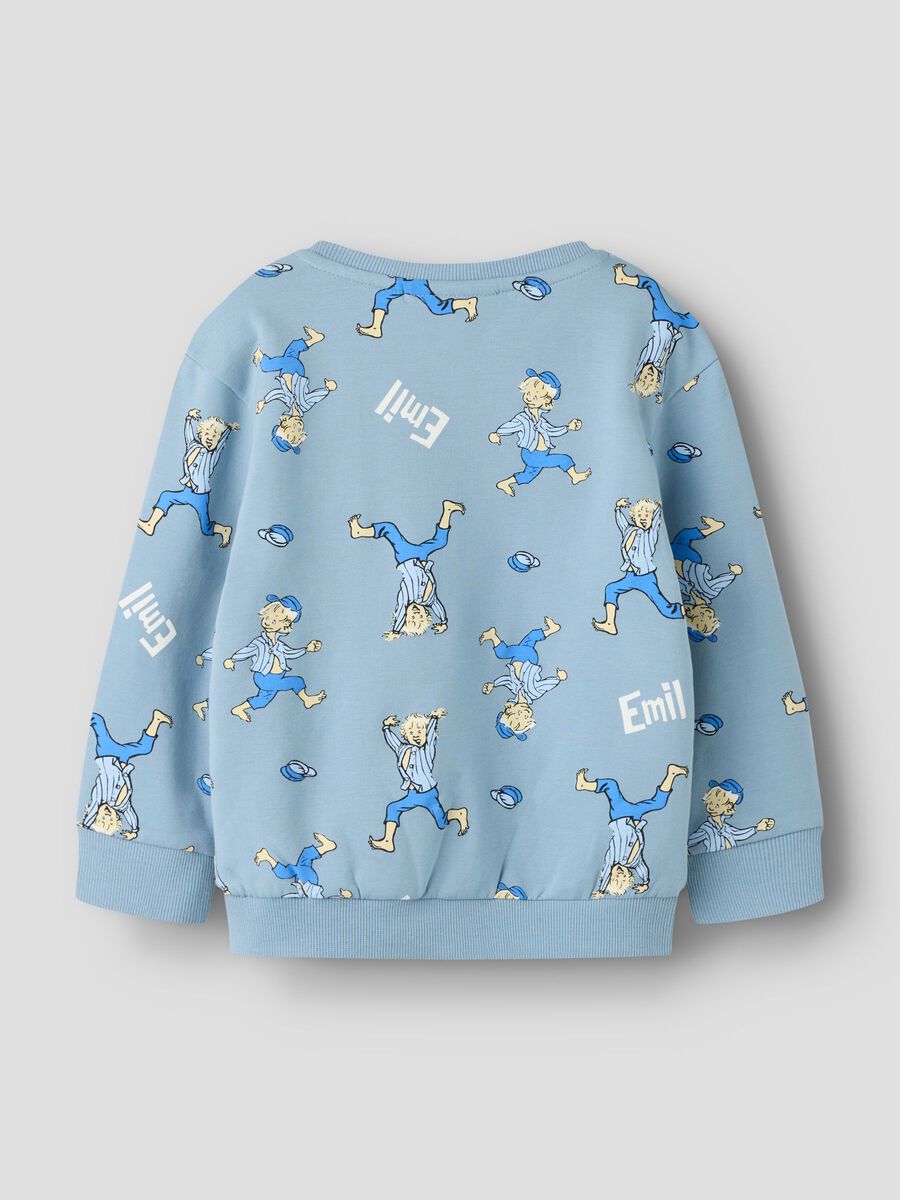 Product carousel image 2 EMIL IN L&Ouml;NNEBERGA SWEAT-SHIRT, Ashley Blue