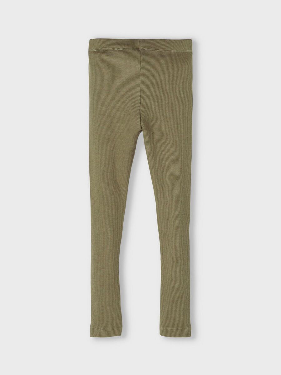 Carousel image - TEJIDO CANAL&Eacute; CORTE EXTRA SLIM LEGGINGS, Stone Gray | 2