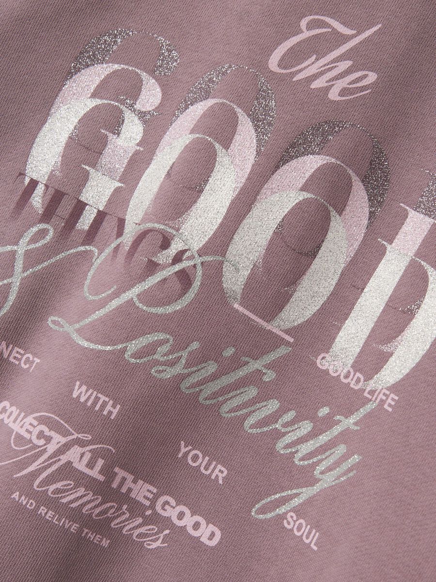 name it ORGANIC COTTON SWEATSHIRT, Elderberry, highres - 13238914_Elderberry_005.jpg